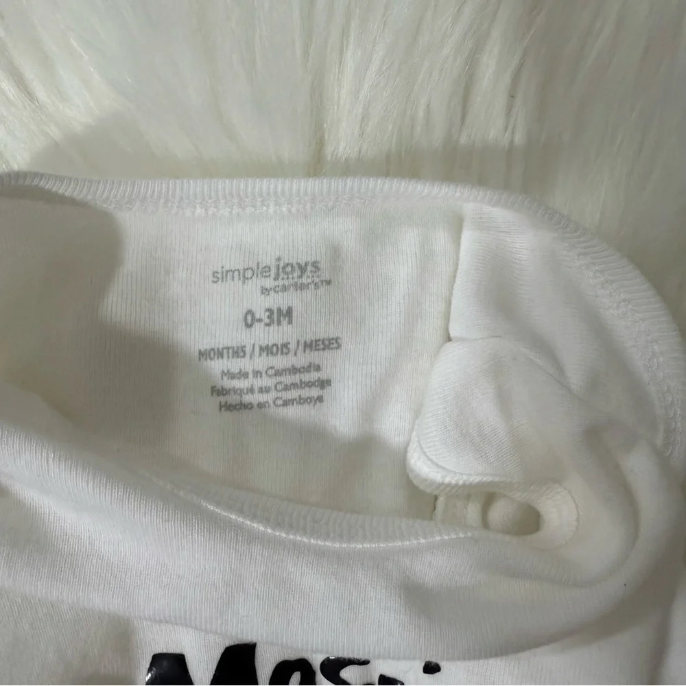 New Masi’s Lil Ladoo Onesie Size 0 - 3 months